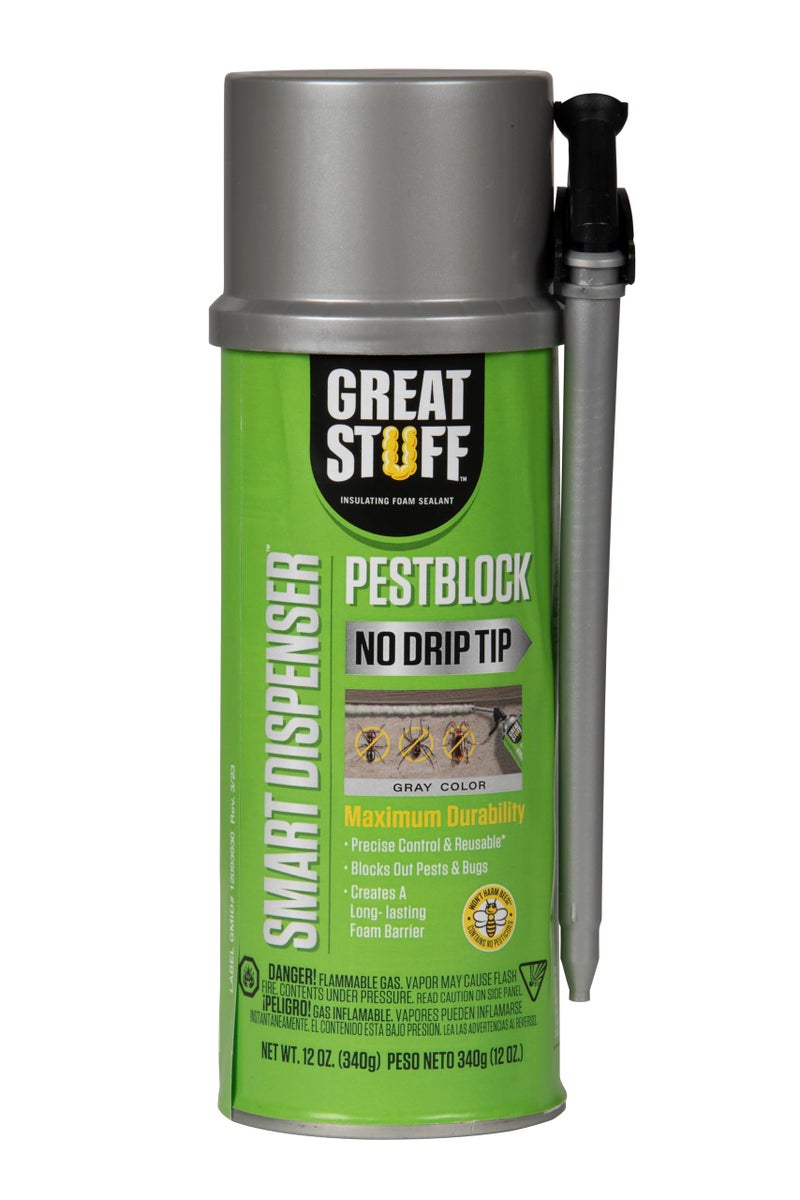 Great Stuff 99112809 Smart Dispenser Pestblock, Gray - Image 1